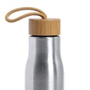 Druca. Bidón de metal de 60cl con tapón de bambú