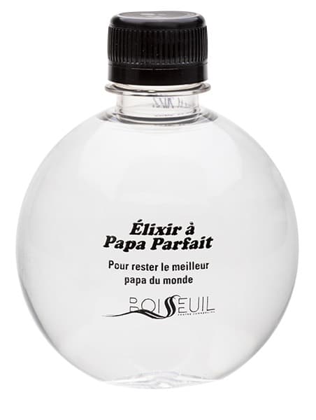 Bottiglia rPET d'acqua tonda personalizzata da 33cl