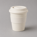 MERION Vaso de plástico PP con tapa, de 350 ml