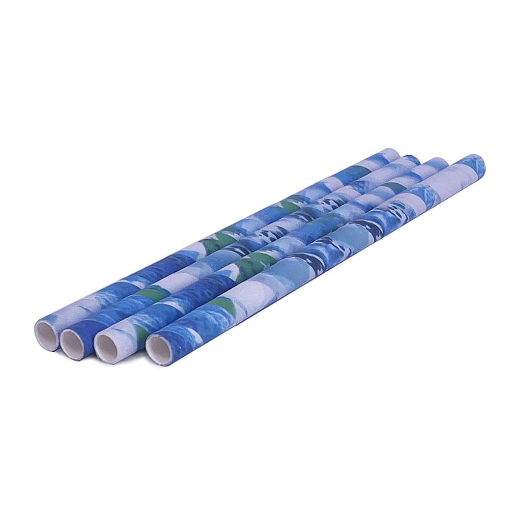 Pajita de papel personalizada WIDE. Ø0,8 cm