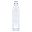 Botella de cristal alta BOTIK con tapón transparente