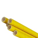 Pajita de papel personalizada CLASSIC. Ø0,6 cm