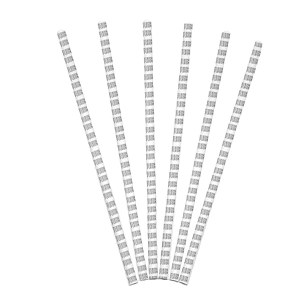 Pajita de papel personalizada WIDE. Ø0,8 cm