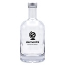 Glass bottle with silver or black cap NOCTURNE.