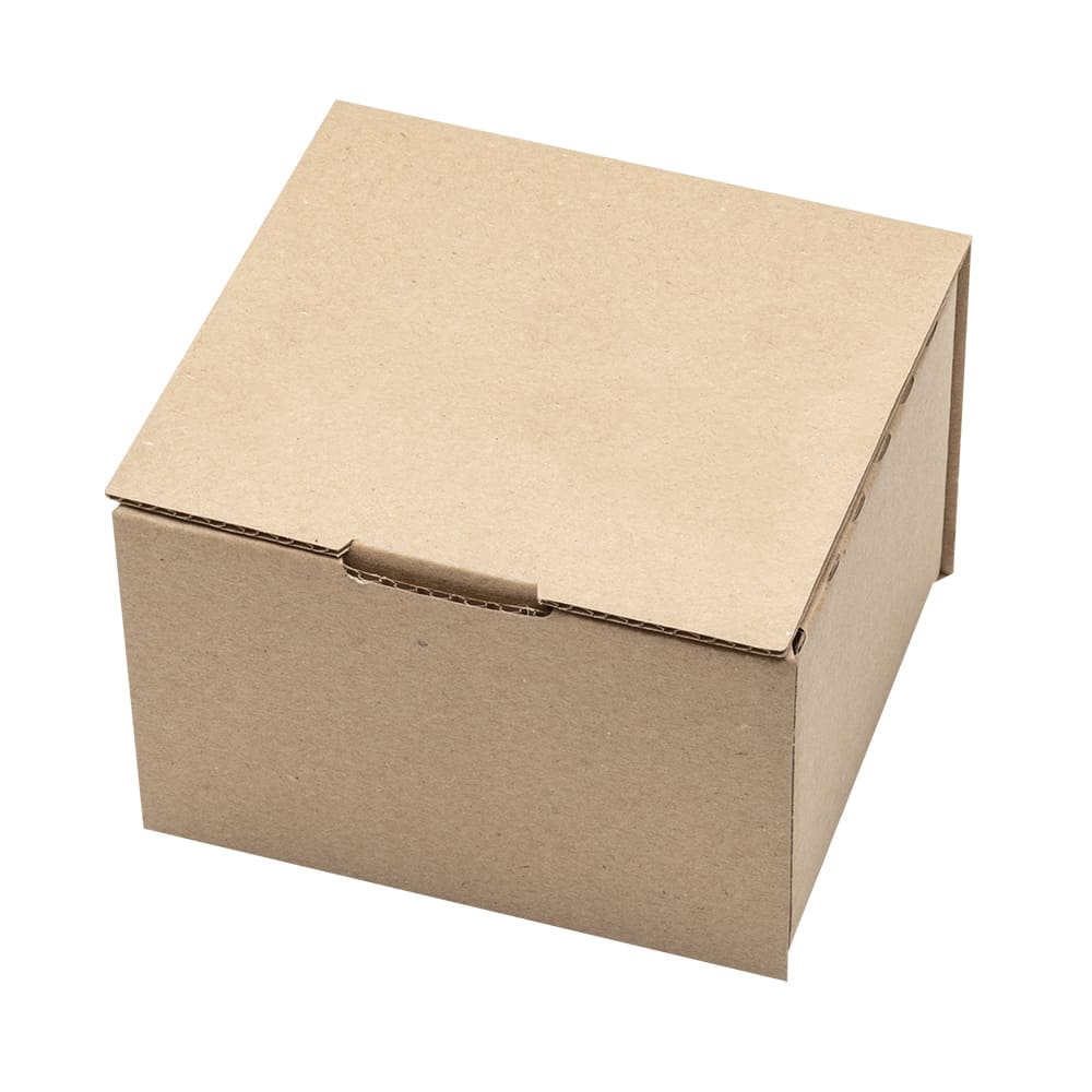 Tipo A. Caja cartón marrón
