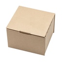 Tipo A. Caja cartón marrón