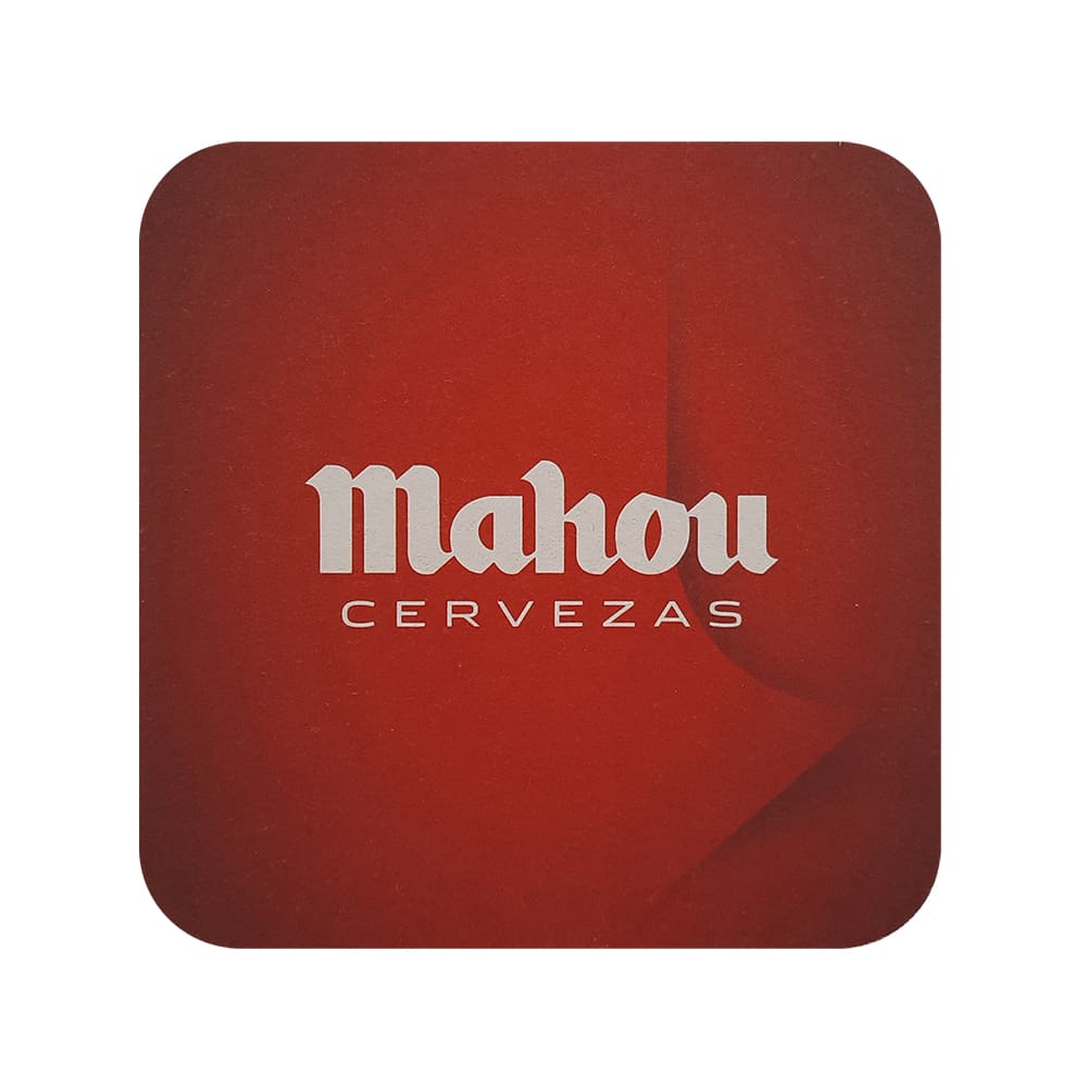 Posavasos cuadrado personalizado a todo color de 93 mm