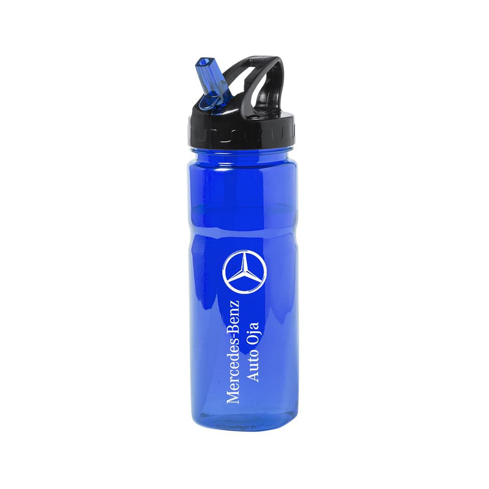Bouteille plastique sans BPA  couleurs diaphanes VANDIX. 650ml