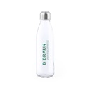 Botella de cristal de colores SOLARIS de 650ml y tapón inox.