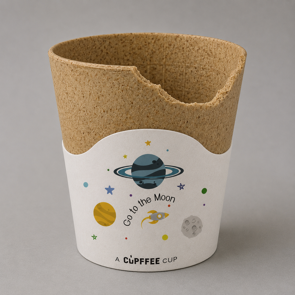 Eat Me Cup. Vaso comestible personalizado o standard