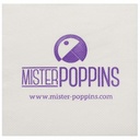 Servilletas personalizadas de mesa. 33x33cm-Plegada 16,5x16,5cm