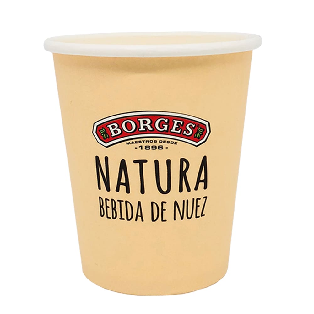 Vaso de cartón clásico con interior PE