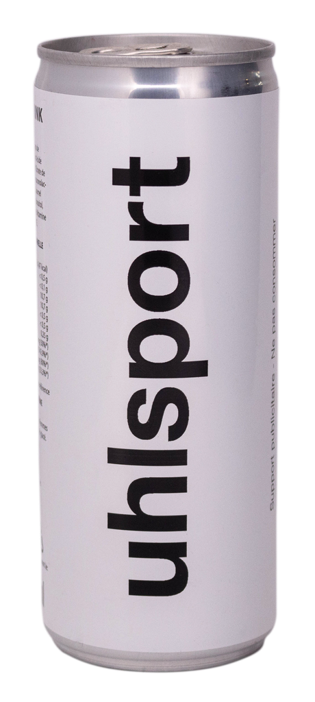 Customized 250 ml water can, sparkling or with a light sparkling touch.