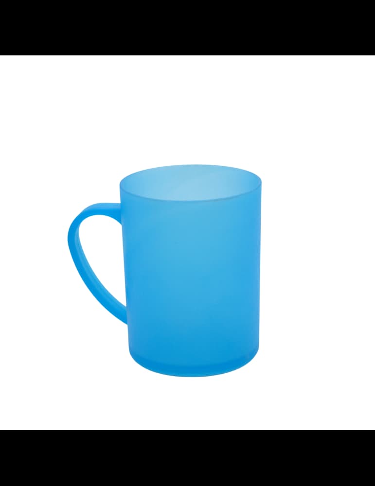 WASAT. Taza de plástico de colores variados de 370ml