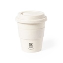 MERION Vaso de plástico PP con tapa, de 350 ml