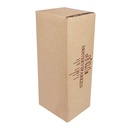 Cajas de cartón kraft reciclado para tazas y botellas