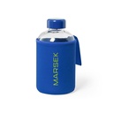 Botella de cristal FUNI de 540ml con funda de colores