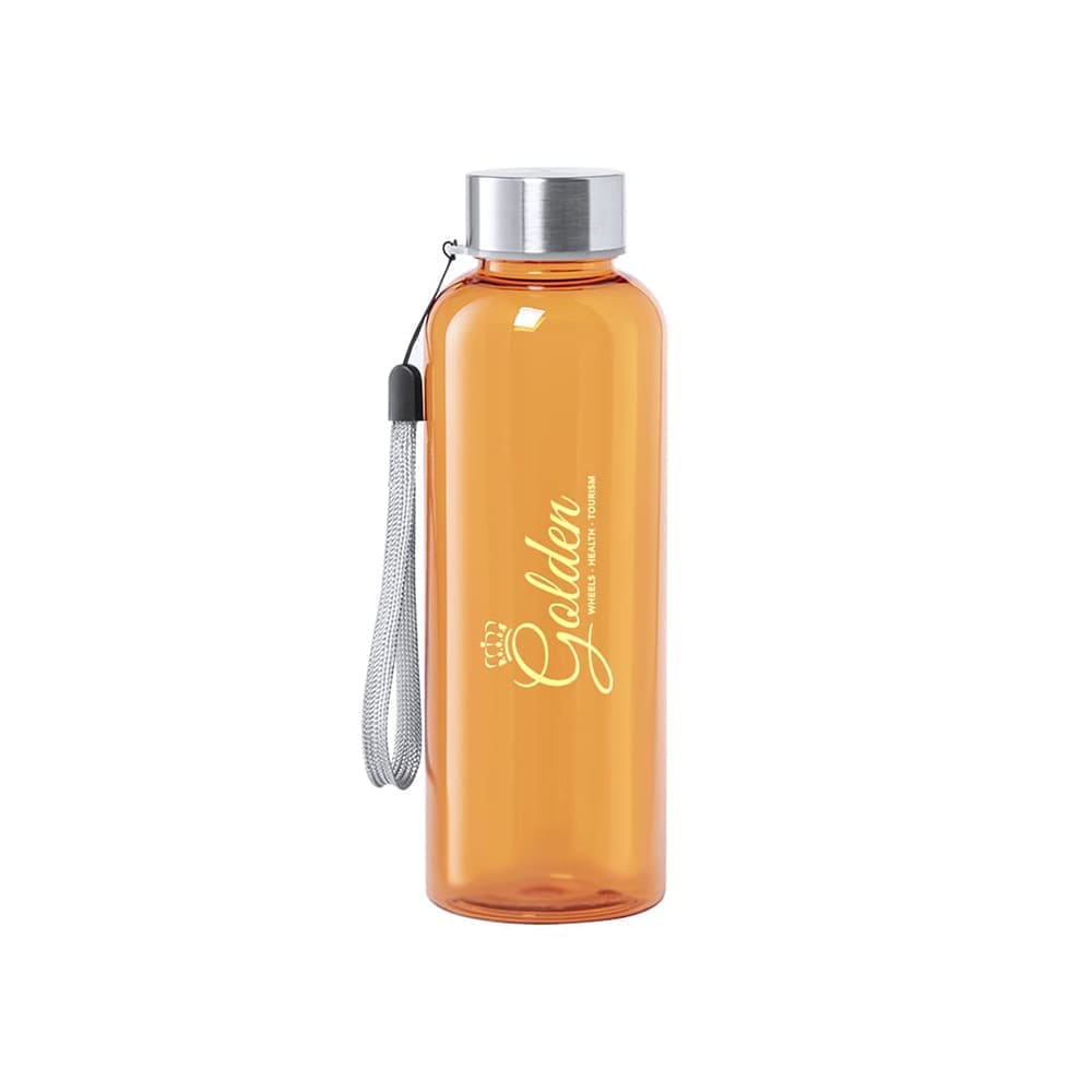 GIZMO. Bidón de 500ml de plástico de colores con tapón inox