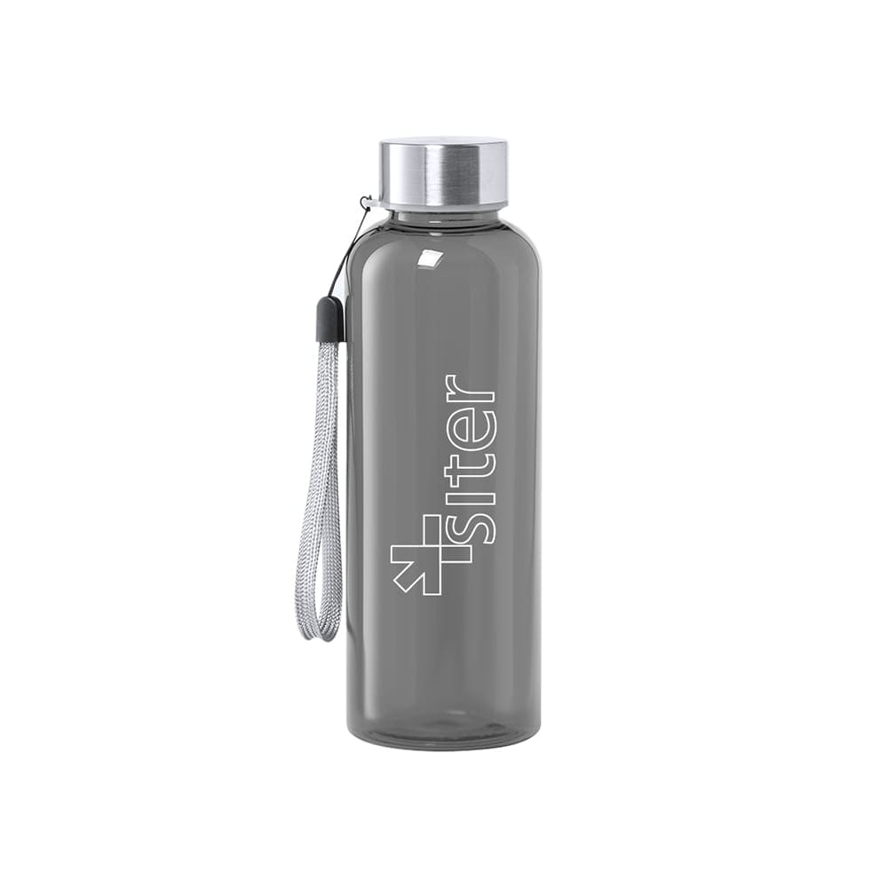 500ml Colored plastic bottle with stainless steel cap GIZMO. 