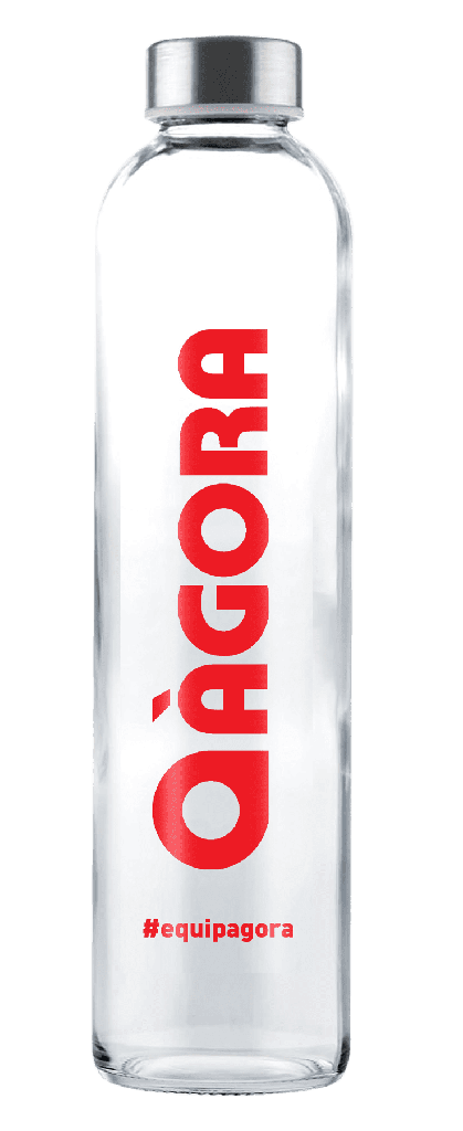 Botella de cristal MAE 75cl con tapón de rosca