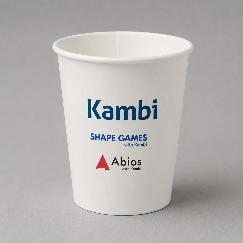 Vaso de cartón clásico con interior PE