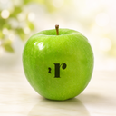 Manzana fresca personalizada