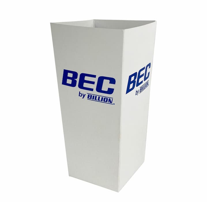 Vaso de palomitas de cartón personalizado