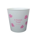 Cubo para palomitas 2,5l. Reutilizable