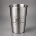 Vaso metálico de acero inoxidable personalizado de 350 ml o 500 ml