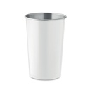 Vaso metálico de acero inoxidable personalizado de 350 ml o 500 ml