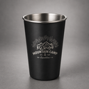 Vaso metálico de acero inoxidable personalizado de 350 ml o 500 ml