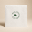 Servilletas de cóctel personalizada 20x20 cm - Plegada 10x10cm