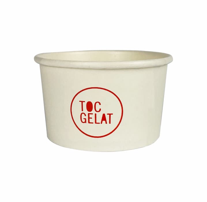 Tarrina de helado personalizada