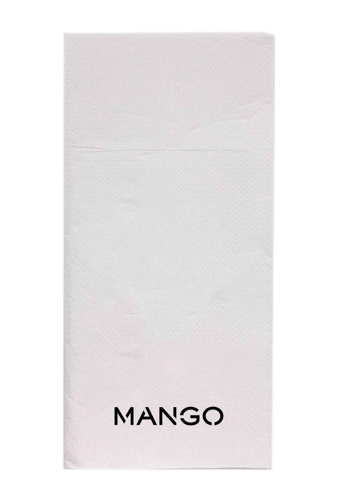 Servilleta canguro personalizada 40x40 cm - Plegada 10x20cm