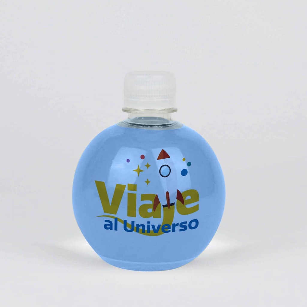 Botella de agua redonda personalizada 33cl