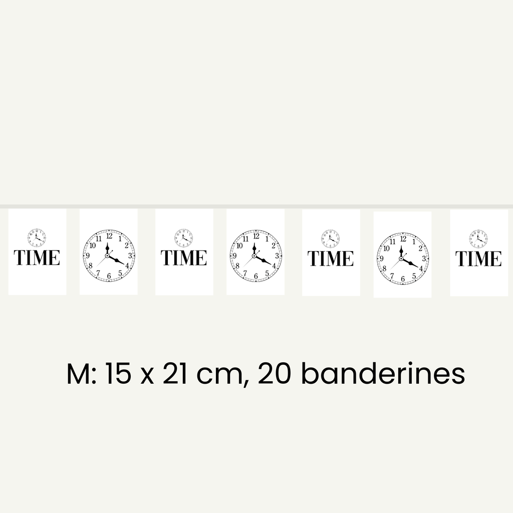 Banderines de fiesta personalizados a todo color en doble cara