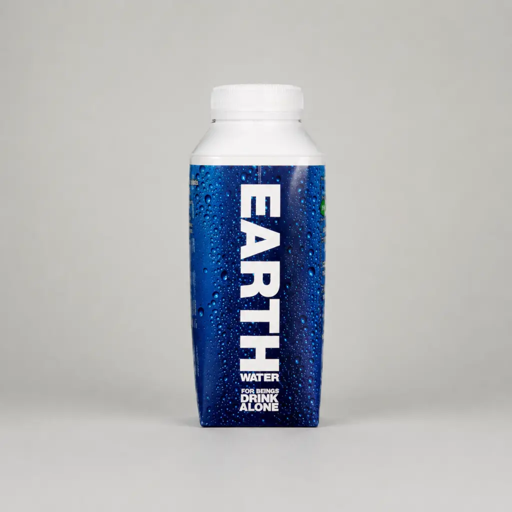 Earth Water, agua solidaria en Tetra Top de 33 cl o 50 cl