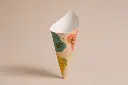 Cono de papel para alimentación personalizado
