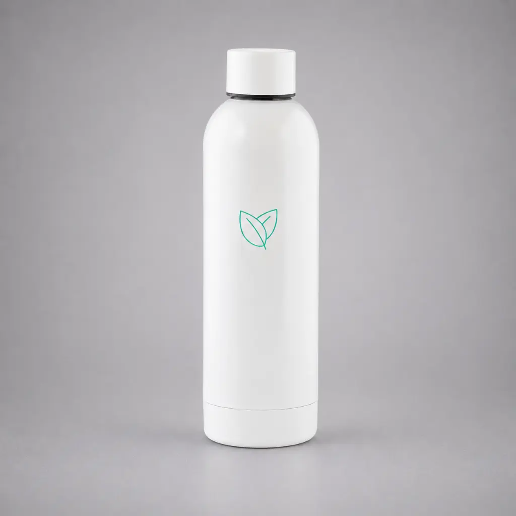PINEAU. Bidón metálico de 800 ml en colores metalizados mate