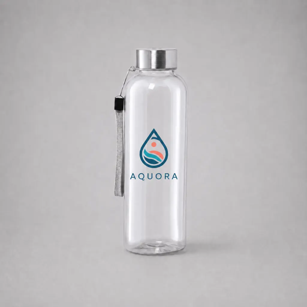 Bidón colores de 600 ml en rPET, PET reciclado LILI.