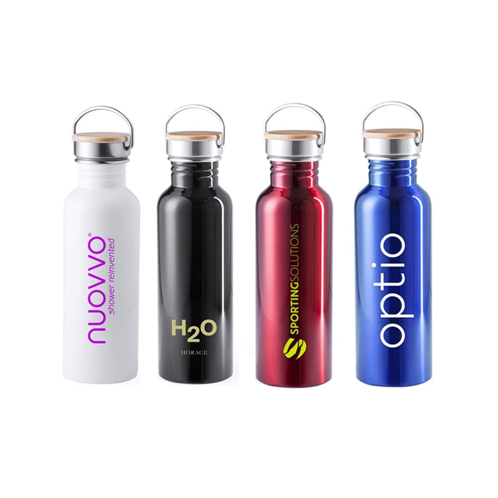 Bouteille métal 800 ml style laitière retro MILKY. 