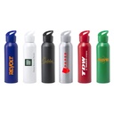 Bouteille de 600 ml avec une finition mate RUKBAT. 