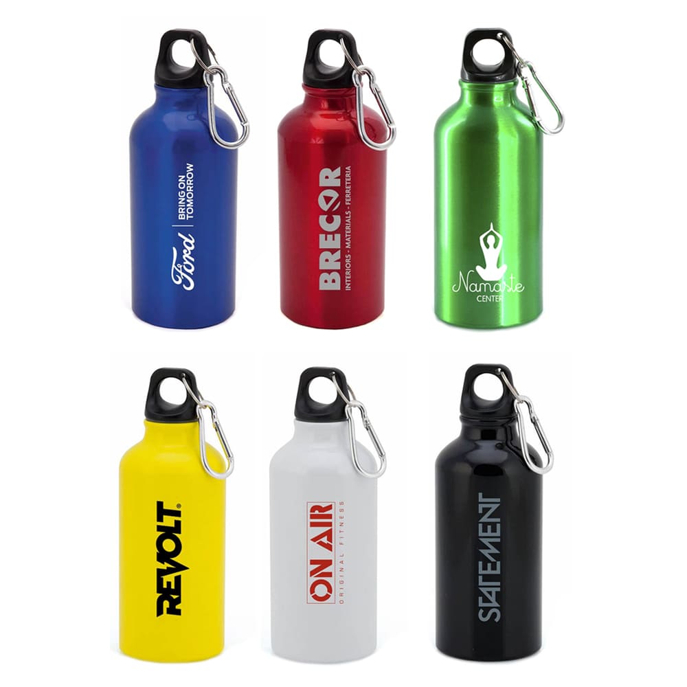 400-ml-Metallflasche in verschiedenen Farben MENTO. 