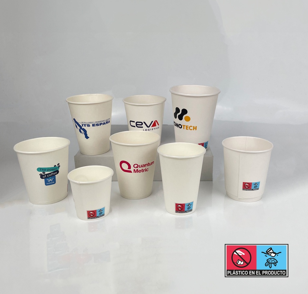 Classic cardboard cup with PE interior