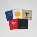 Servilletas de cóctel personalizada en 1 o 2 colores