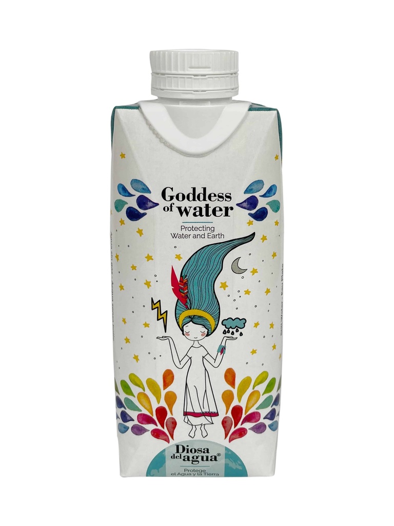 Goddess of Water, eau en carton