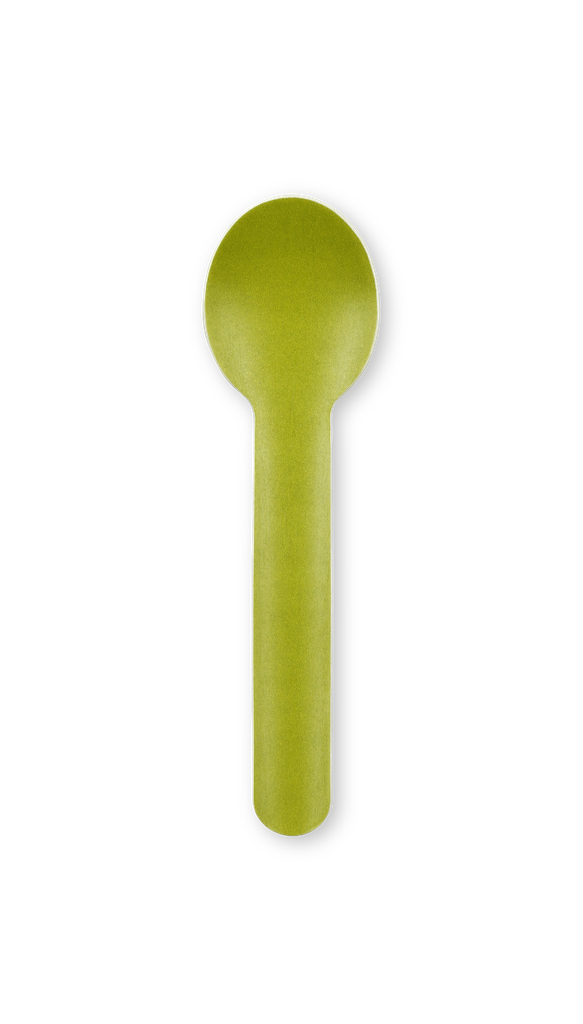 Cuchara de papel para postre 13 cm