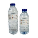 Classica bottiglia d'acqua in PET 