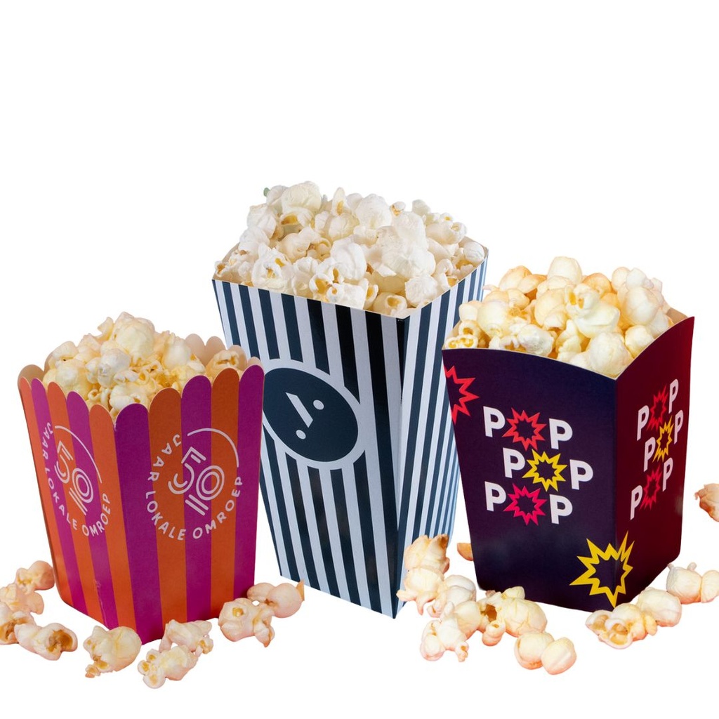 Gobelet à pop-corn personnalisé à monter soi-même