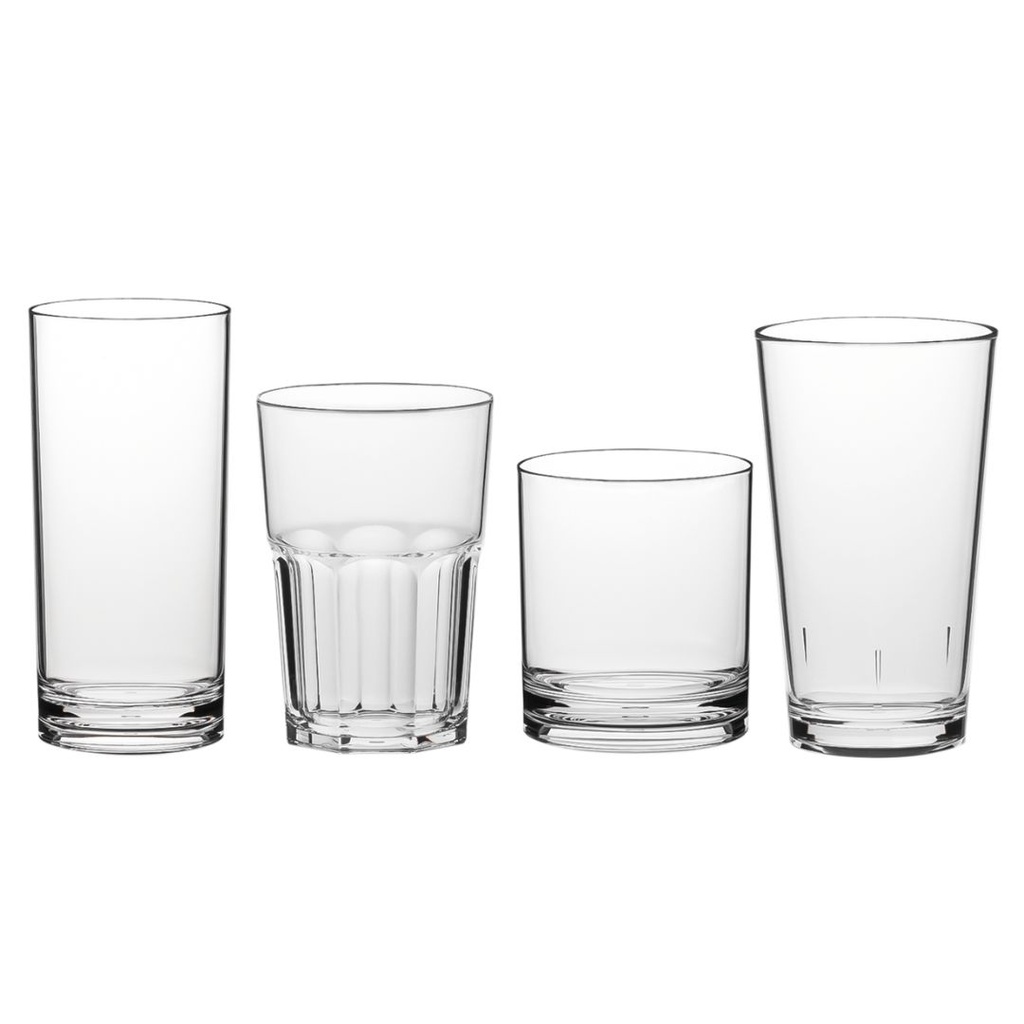 Bicchieri di plastica riutilizzabili in PC di alta qualità